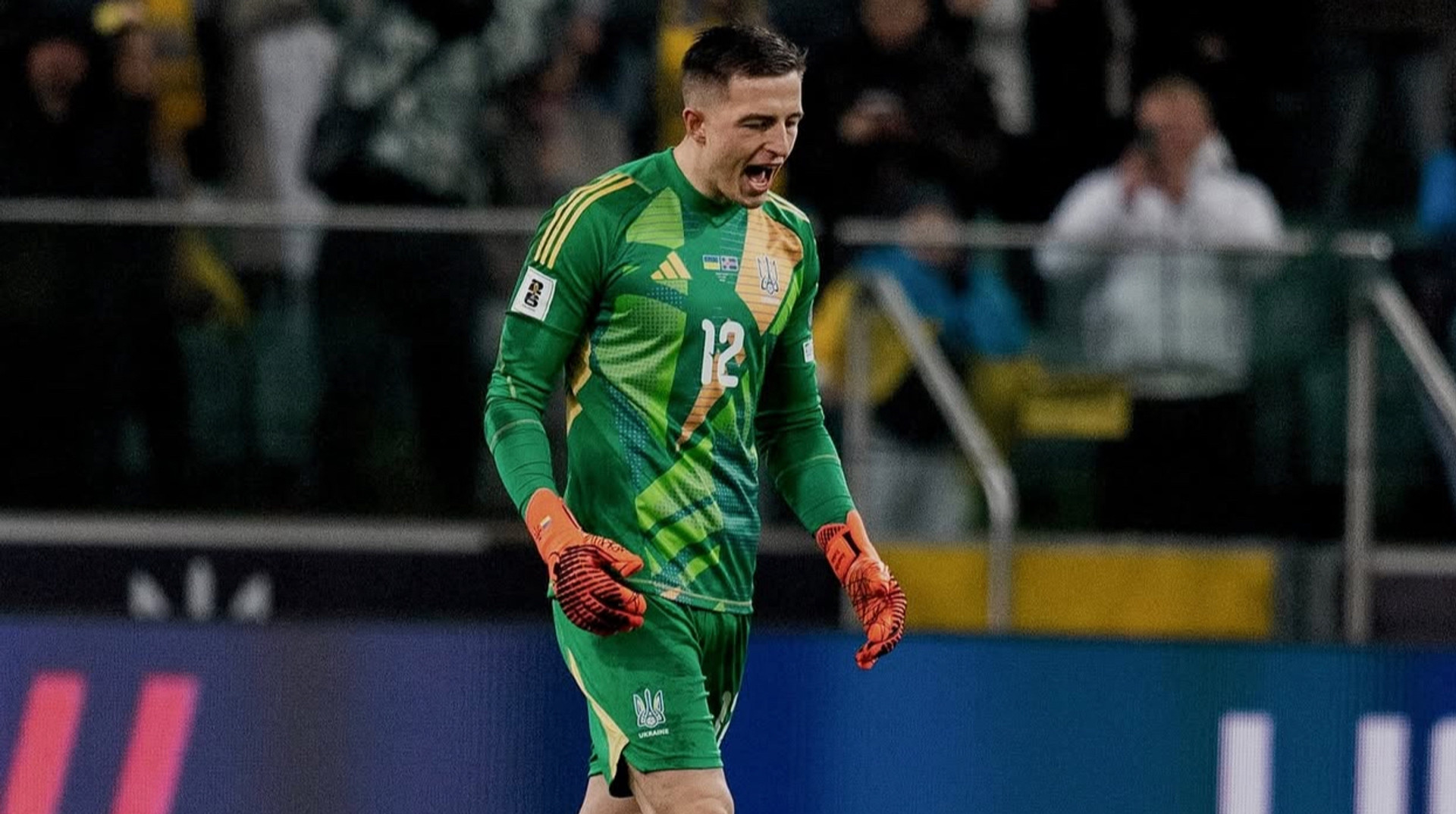 Відео дня: дивовижний сейв Трубіна, який допоміг збірній України вийти у плейоф відбору на ЧС-2026
