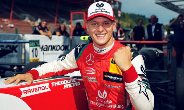 Шумахер здобув першу перемогу у Формулі-2