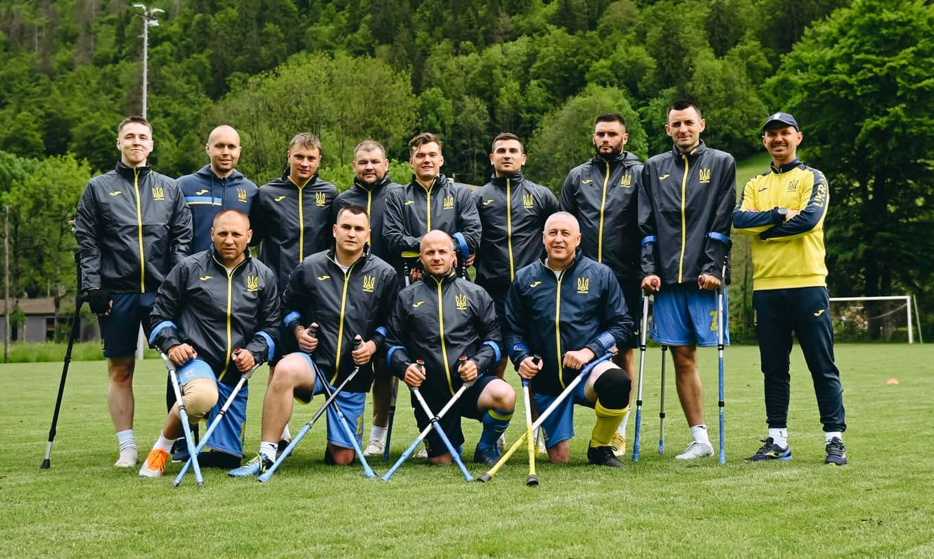 Збірна України серед гравців з ампутованими кінцівками перемогла Грузію на Євро-2024