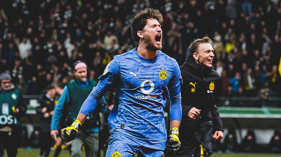 Боруссія Дортмунд у серії пенальті здолала Айнтрахт у Кубку Німеччини