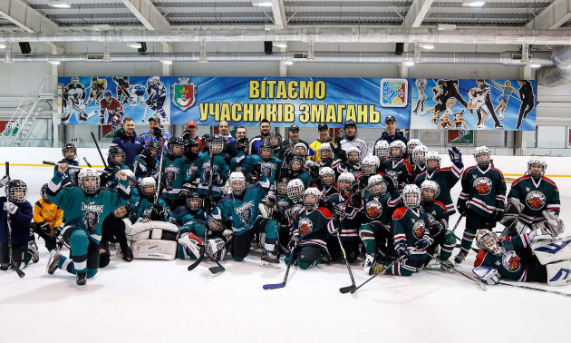 Українська хокейна ліга провела відкрите тренування в Кривому Розі