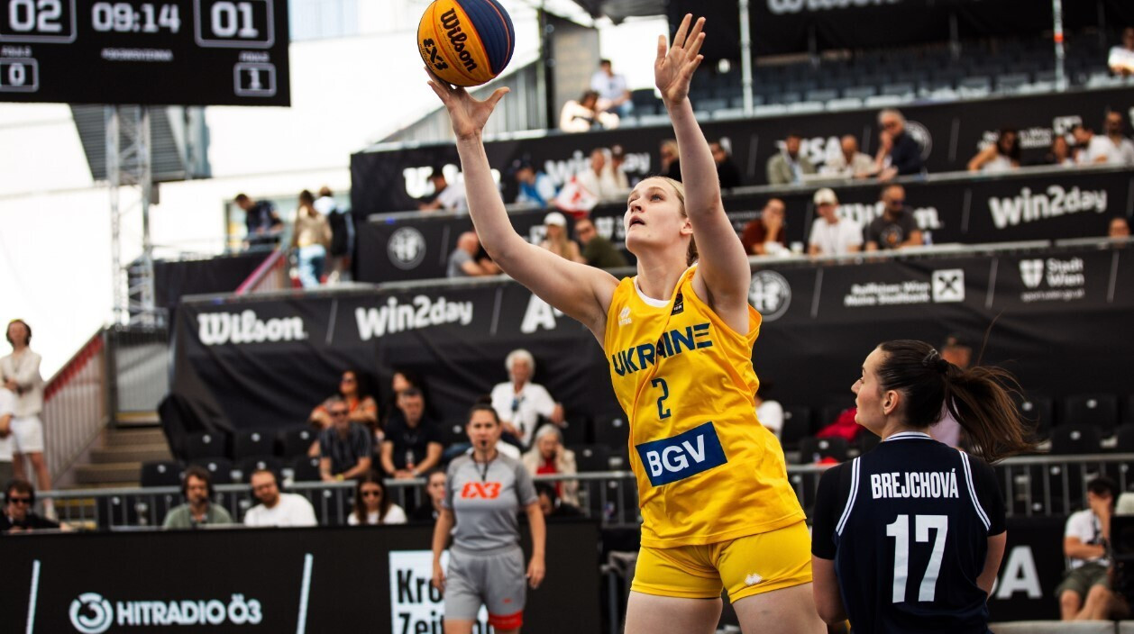 Збірна України з баскетболу 3х3 поступилася у півфіналі Жіночої серії