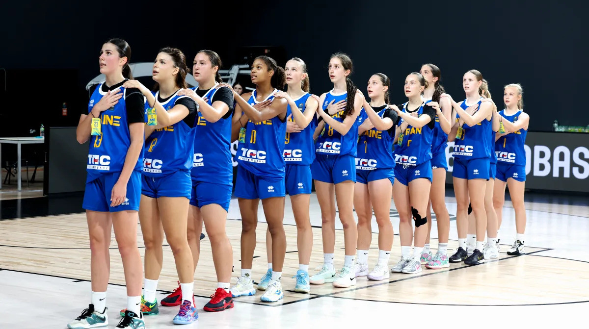 Девичья сборная Украины U-16 одержала свою первую победу на Евробаскете-2025