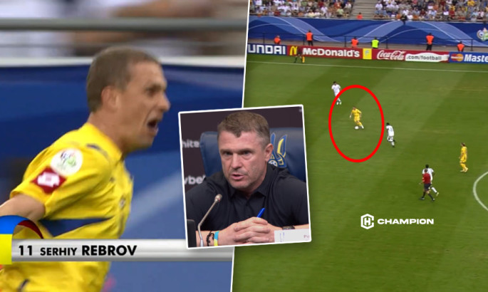Ретро дня: 17 років тому Ребров забив свій найвідоміший гол за збірну України - ВІДЕО