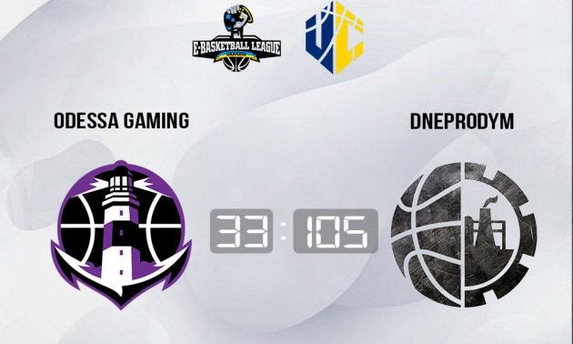 Dneprodym знищили Odessa Gaming у чемпіонаті України