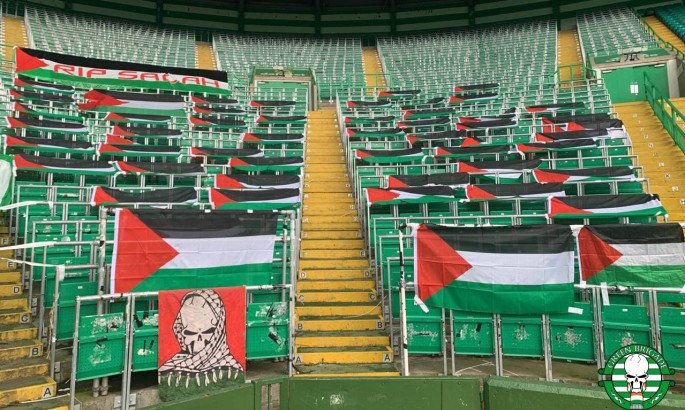 УЄФА оштрафувала Селтік за прапори Палестини на трибунах