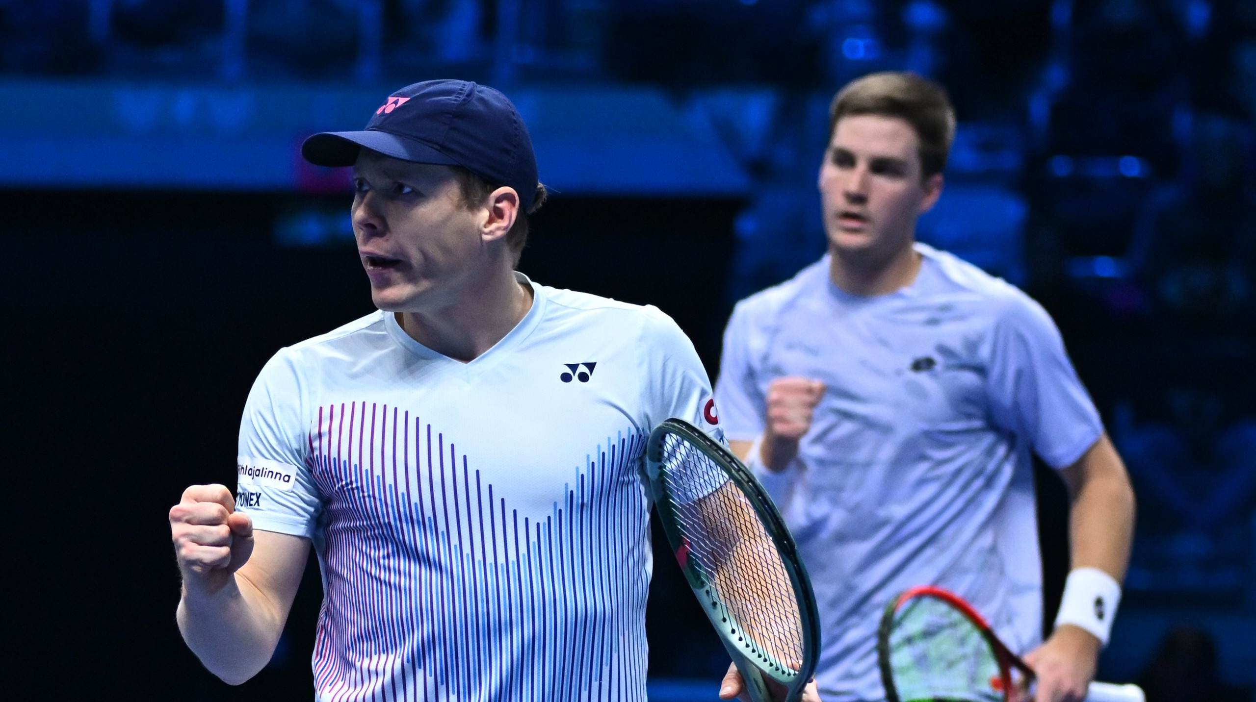 Хеліоваара та Паттен виграли другий матч на Підсумковому турнірі ATP