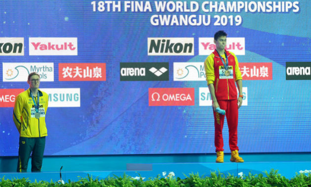 Призер чемпіонату світу відмовився встати на подіум з китайцем