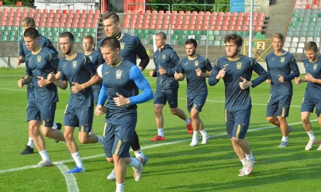 Збірна України U-20 провела тренування перед матчем з Катаром