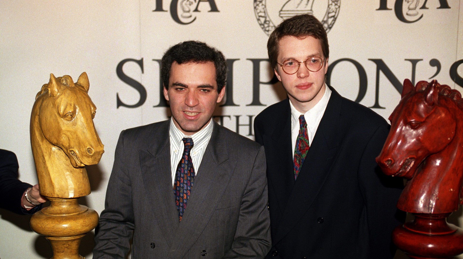 Гаррі Каспаров та Найджел Шорт