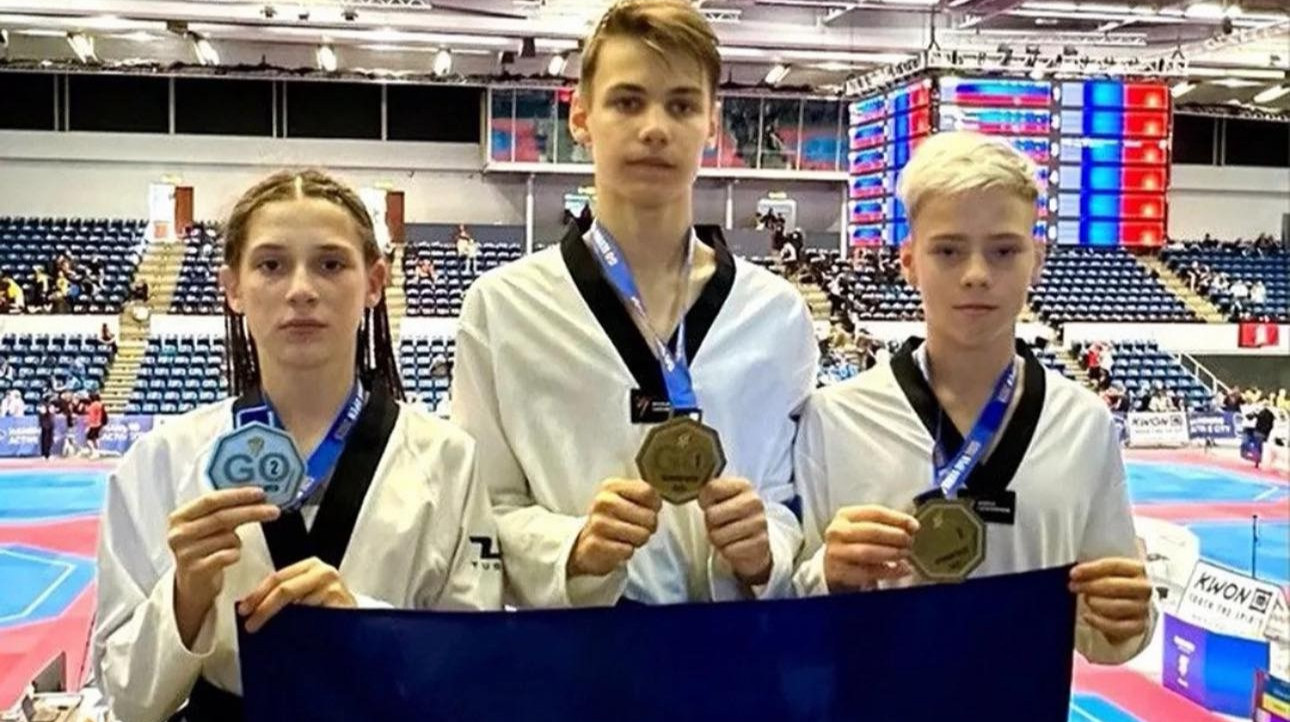 Украинские тхэквондисты завоевали 6 медалей на международном рейтинговом турнире в Германии
