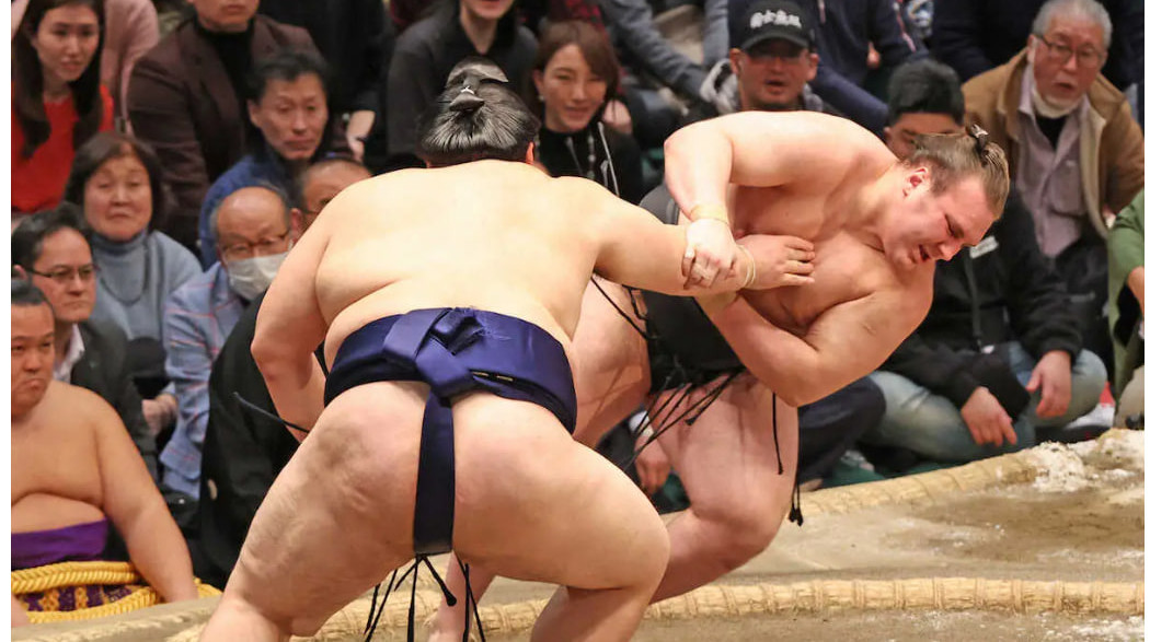 Украинец Аонишики очертил свои цели после поражения от йокозуны Оносато