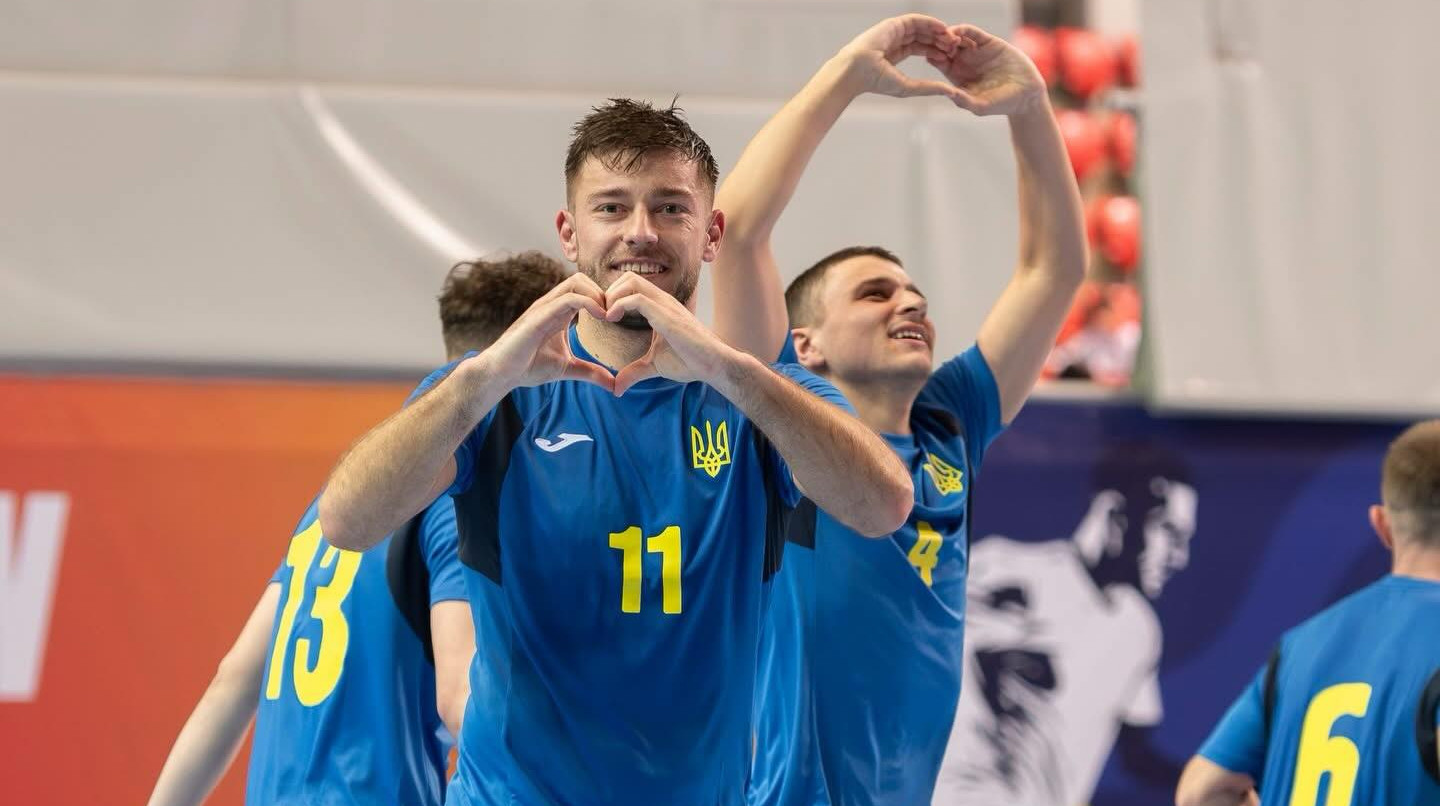 Сборная Украины среди игроков с нарушениями слуха пробилась в финал Евро-2026