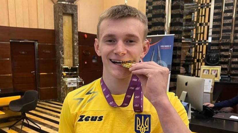 Украинский гимнаст завоевал бронзу ЕЮОФ-2025