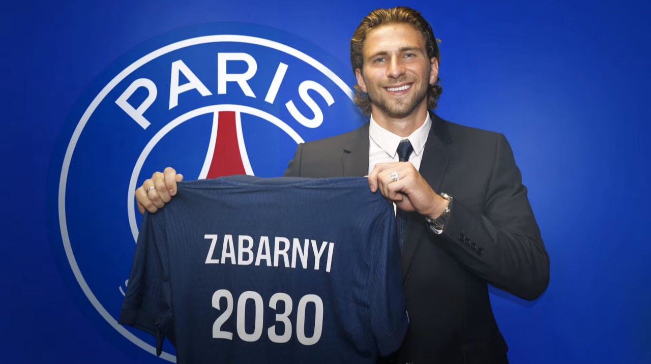 Ілля Забарний офіційно став гравцем ПСЖ