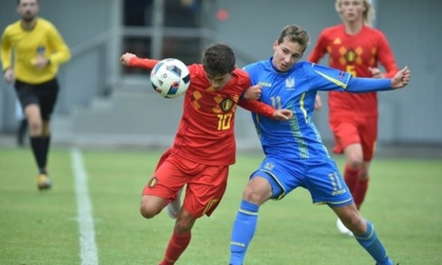 Молодіжна збірна України обіграла однолітків з Бельгії