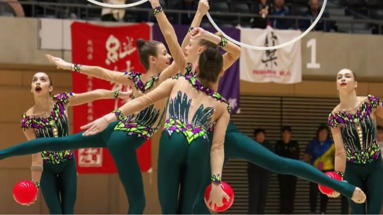 Сборная Украины завоевала серебро в групповых соревнованиях на Европейском Кубке