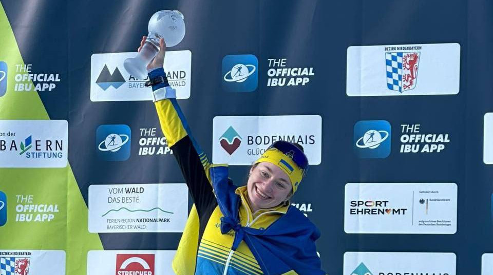 Тетяна Тарасюк – про кришталевий глобус: Цей трофей допоможе мені в дорослому біатлоні