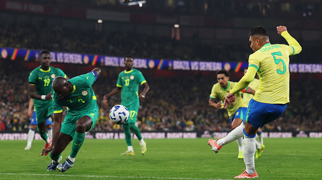 Сборная Бразилии в контрольном матче на Эмирейтс обыграла Сенегал