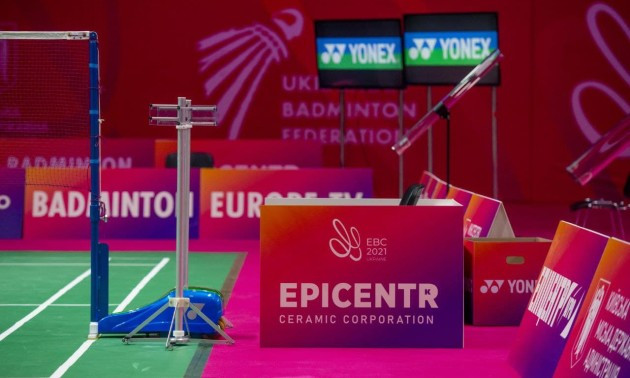 Epicentr Ceramic Corporation та Епіцентр Агро підтримують Чемпіонат Європи з бадмінтону 2021 в Києві