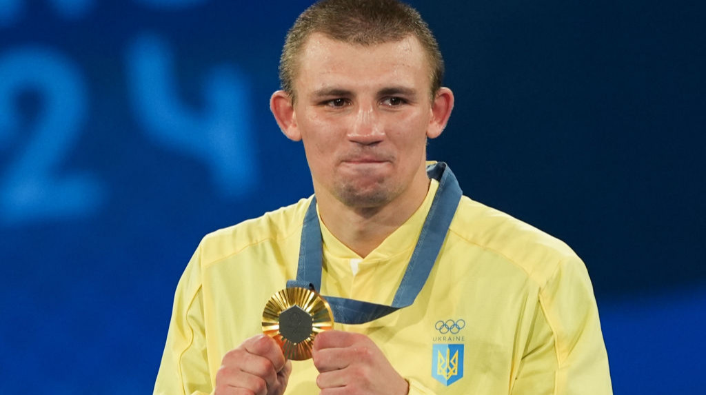 Хижняк вернулся в Украину после завоевания золотой медали на Олимпиаде-2024