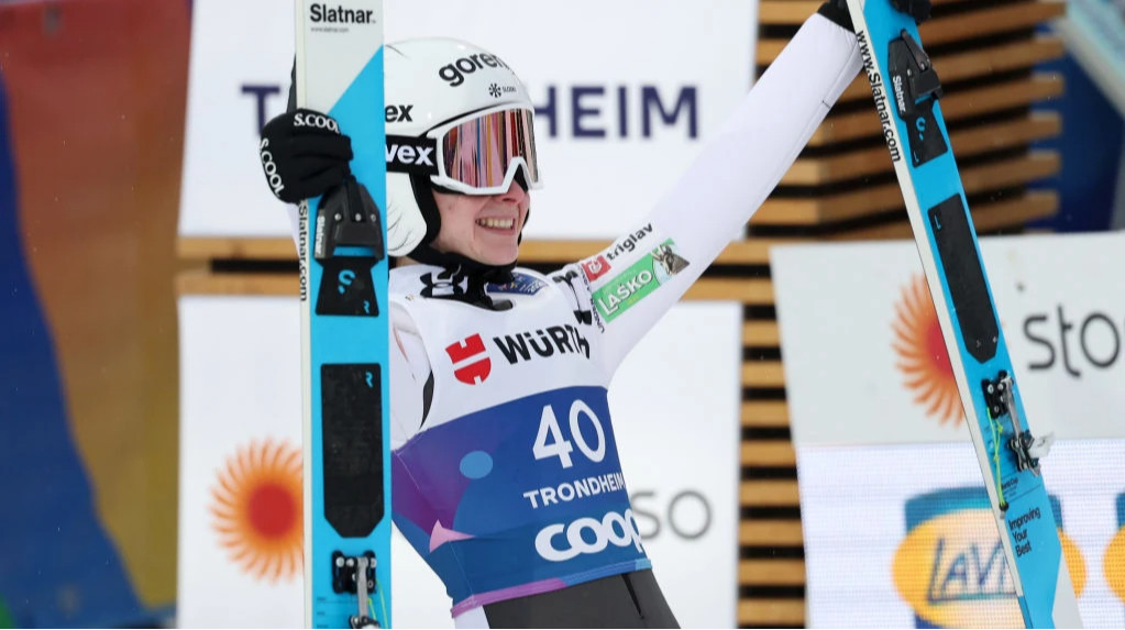 Стрибки з трампліна. Ніка Превц оформила золотий дубль на ЧС-2025