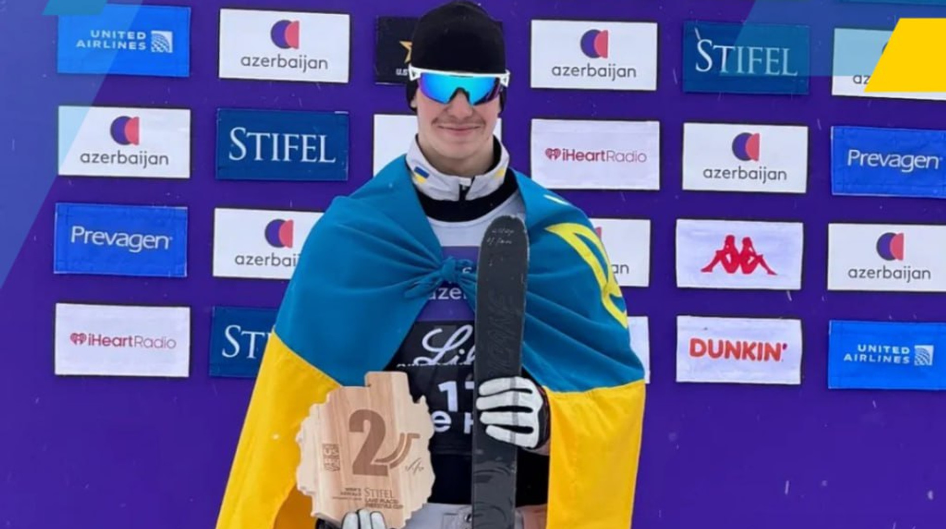 🥈Гаврюк став срібним призером Кубку світу з лижної акробатики