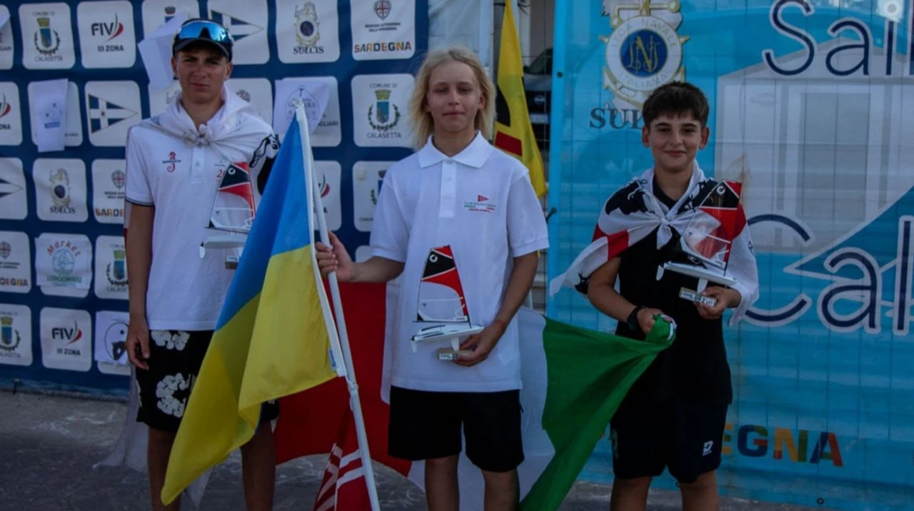 Українець Яснолобов став чемпіоном світу з вітрильного спорту серед юнаків