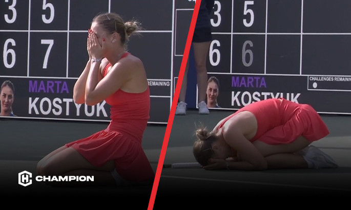 Відео дня - переможний розіграш і сльози щастя Марти Костюк у фіналі ATX Open -  WTA 250