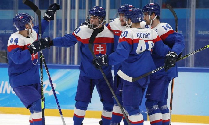 Збірна Латвії програла Словаччині на хокейному турнірі