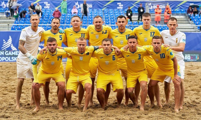Збірна України з пляжного футболу програла Швейцарії на Європейських іграх