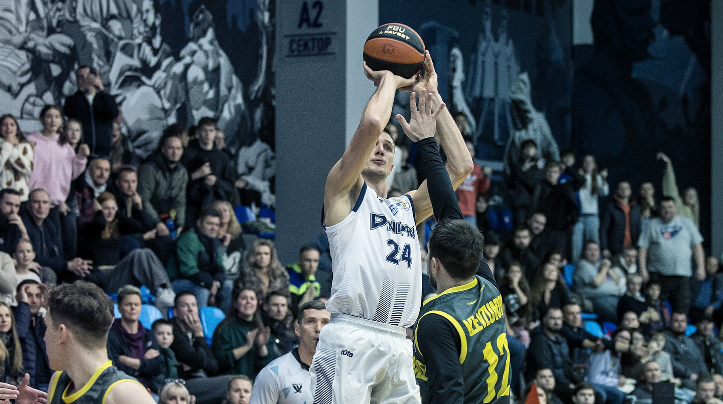 Дніпро вирвав перемогу у Київ-Баскета в Суперлізі
