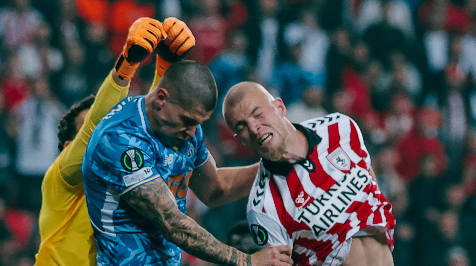 Динамо разгромно уступило Самсунспору во 2 туре Лиги конференций