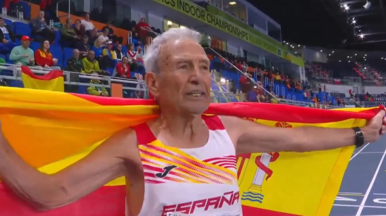 90-річний іспанець встановив два світові рекорди на чемпіонаті Європи