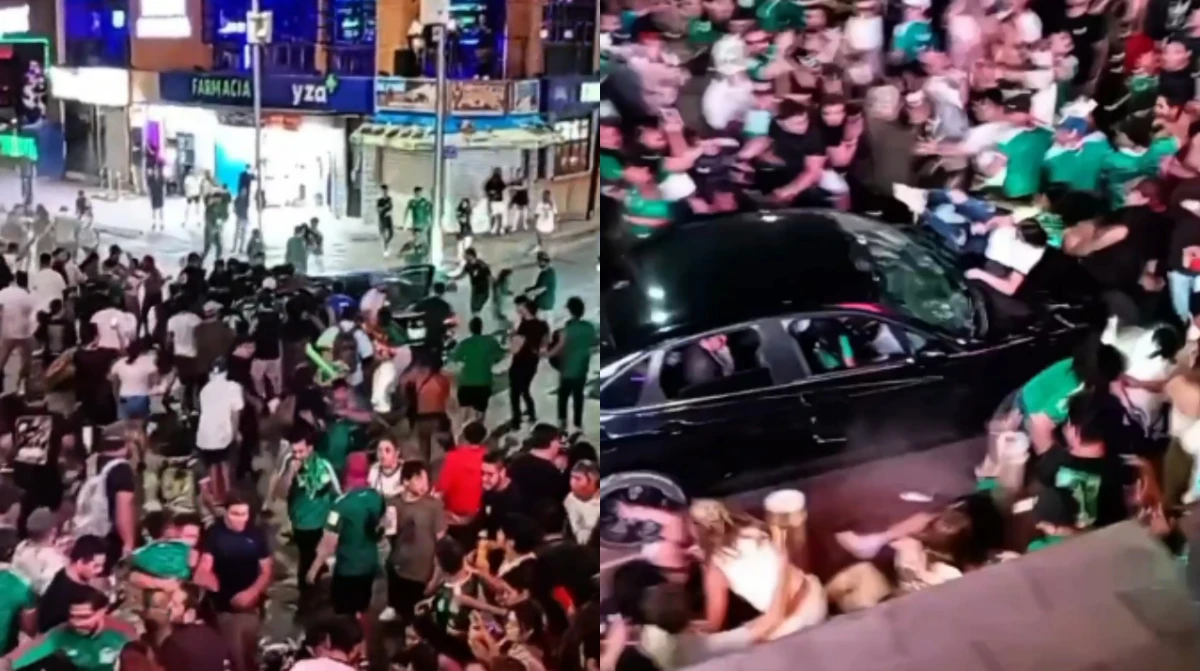 Автомобіль в’їхав у натовп мексиканських фанатів, які святкували перемогу над Чехією