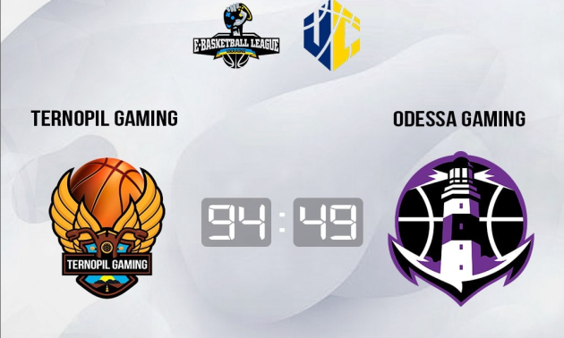 Ternopil Gaming розгромив Odessa Gaming у чемпіонаті України