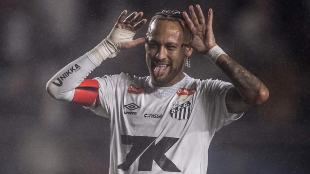 Неймар получил повреждение на тренировке Сантоса