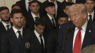 Гравці Інтер Маямі на чолі з Мессі зустрілися з Трампом у Білому Домі