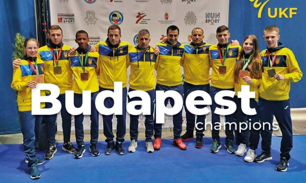 Молодіжна збірна України здобула дві золоті нагороди на турнірі у Будапешті