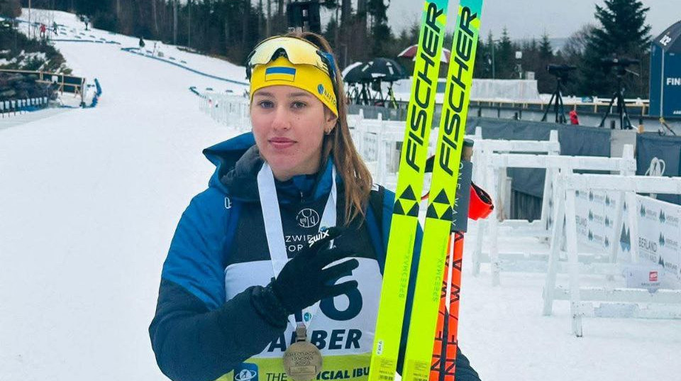 Хвостенко здобула бронзу юніорського чемпіонату світу 2026 в індивідуальній гонці