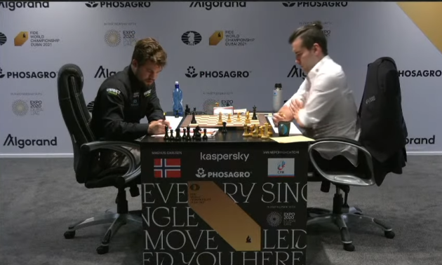 Карлсен переміг Непомнящого у шостій партії матчу за звання чемпіона світу