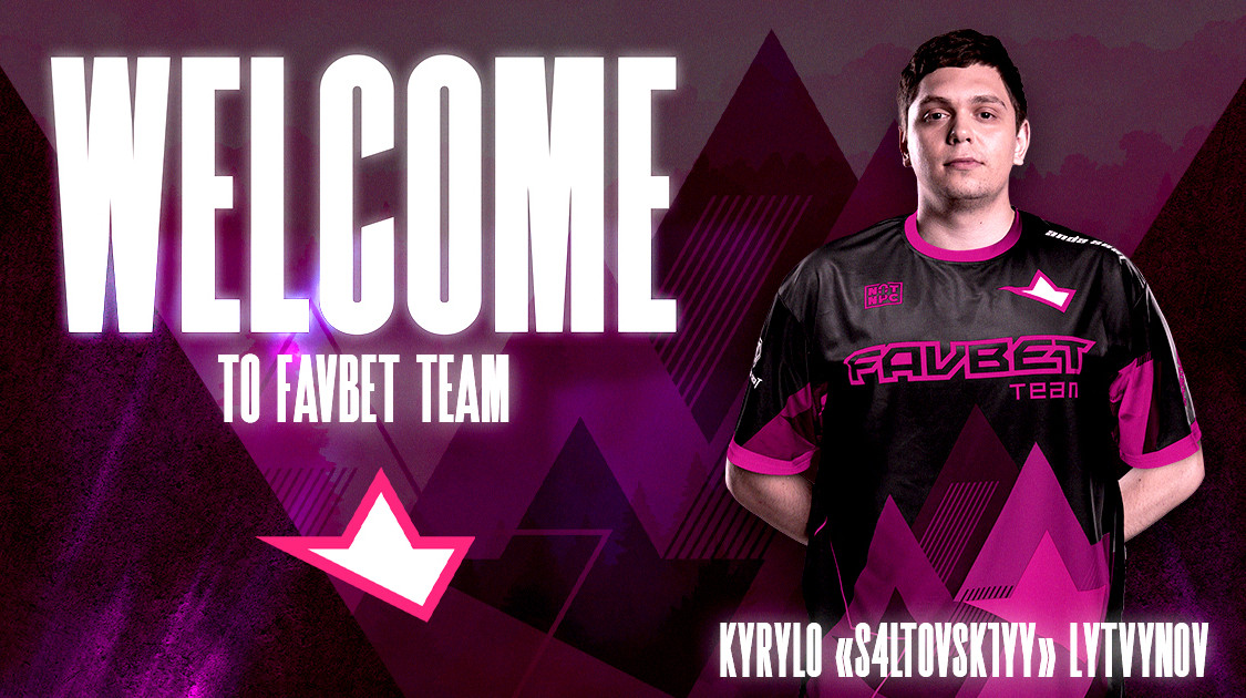 FAVBET Team подписали s4ltovsk1yy