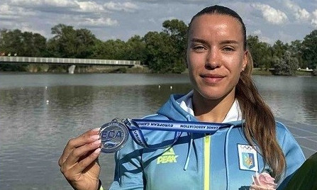 Терета получила серебро чемпионата Европы по гребле на каноэ и каяках