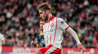 Красивий жест від українця: Ванат присвятив забитий гол за Жирону травмованому одноклубнику