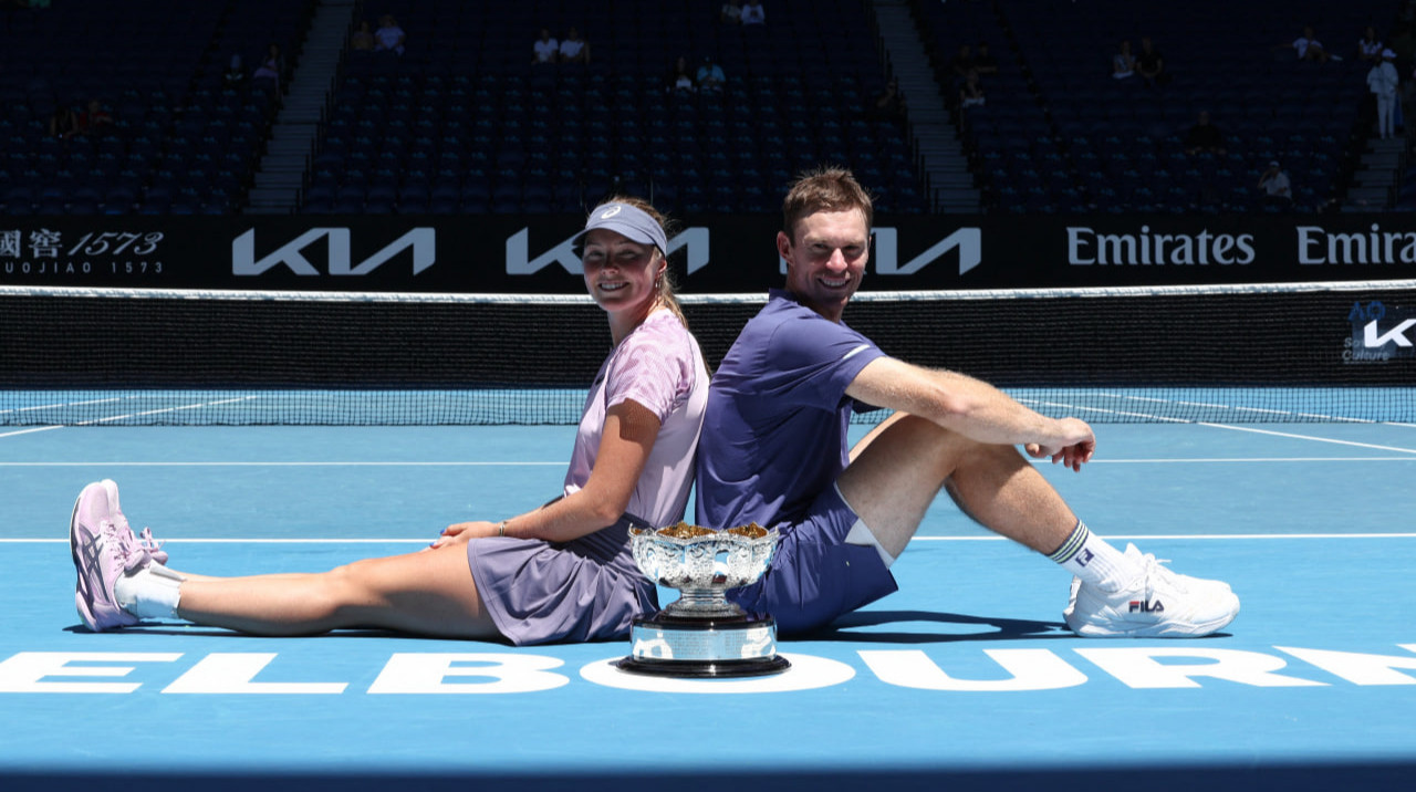 Гадецки и Пирс выиграли Australian Open в смешанном разряде