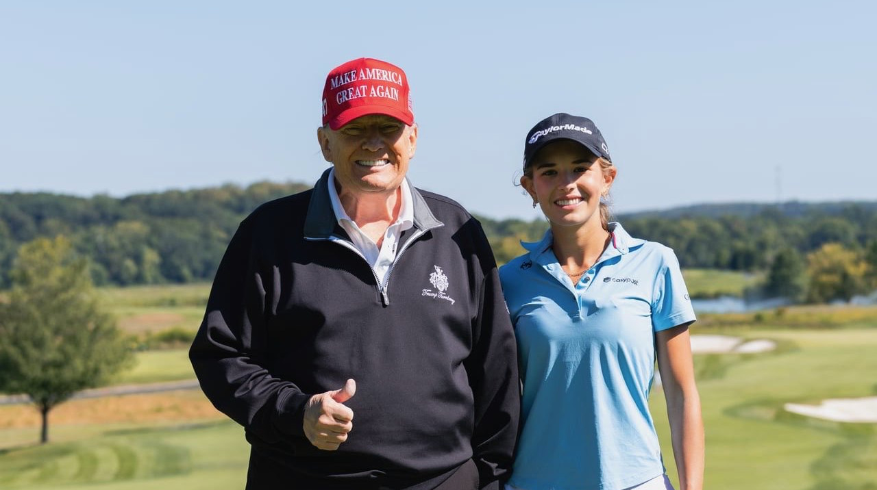 18-річна онука Трампа розповіла, яку пораду їй дав дідусь і Тайгер Вудс перед дебютом у професійному турнірі