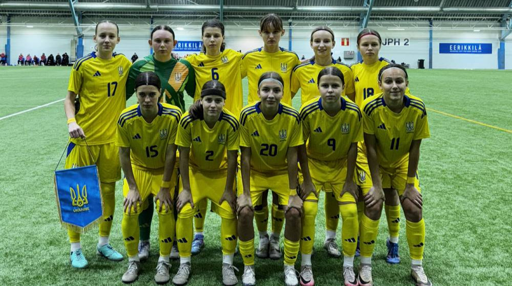 Дівоча збірна України U-15 розгромно програла команді Фінляндії на турнірі розвитку УЄФА