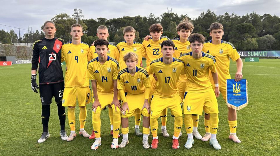 Юнацька збірна України обіграла Ірландію на Турнірі розвитку УЄФА