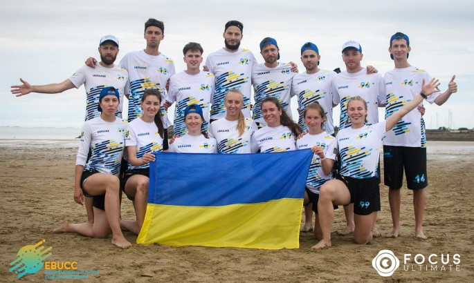 Українська команда здобула бронзу на чемпіонаті Європи з пляжного алтимату