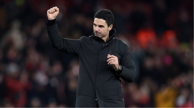 Це був справді важкий матч: Артета – про перемогу Арсенала у чвертьфіналі ЛЧ